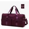 Bolsas de lona Bolsa de fitness de grande capacidade Bolsa de ombro portátil de nylon Viagem de negócios Bolsa de fitness esportiva Bolsa de ginástica dobrável Bolsa de treinamento de fitness de fim de semana