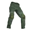 Pantaloni da uomo Pantaloni tattici militari da uomo CP Camouflage Multicam Cargo Pant Casual Combat Army Green con ginocchiere