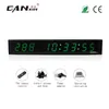 Ganxin Orologio da parete a LED a 9 cifre da 1 pollice Colore verde LED Giorni Ore Minuti e secondi LED Conto alla rovescia Orologio con telecomando Contro229P