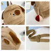 Sacs d'école grande capacité dessin animé chiot sacs à dos créatif JK Lolita poupée Animal sac à bandoulière chien en peluche étudiants