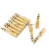 Mp3/4 Adapters Adapter Plug 6.5Mm 1/4 Male To 3.5Mm 1/8 Female Jack Stereo Headphone Headset For Microphone Gold Plated Drop Delivery Dhm9D