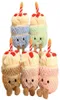 Adorável macio bolo de aniversário brinquedo de pelúcia com velas frutas morango cupcake forma plushie bebê brinquedos fofinhos bonecas bonitos kids6941590