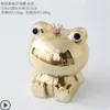 Nordic ins wind porch bedroom change storage creative personality cute little animal ceramic frog piggy bank2991