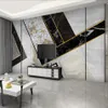 Modern minimalistisch creatief abstract marmeren achtergrondmuur modern behang voor woonkamer marmer wallpapers294W