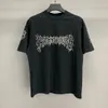 Balenciaaaaga Men's T-shirt tees Polos rund hals tryckt polar stil sommarkläder med gata ren bomull ba t-shirt bal2198874