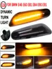 2 bitar LED -dynamisk sidomarkör Turn Signal Light Indicator Blinker Lamp för BMW E90 E91 E92 E93 E60 E87 E82 E465017694