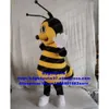 Mascot Costumes Bee Honeybee Wasp Hornet Vespid Bumblebee Bombus Mascot Costume Adult Cartoon Character Grad Night Keep as Souvenir Zx2963