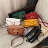 Bolsa feminina 2024 novo padrão de crocodilo moda pequena bolsa quadrada crossbody bolsa