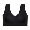 Bras Large Size Chest Show Small Slimming Gather Supports And Comfortable Sleep Women's Seamless Underwear Without Steel Ring Bra VIP