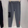 Pantaloni da sci da uomo in pile tecnico allentato estivo di design Pantaloni da jogging in cotone satinato Pantaloni da jogging da uomo Pantaloni da corsa traspiranti resistenti alle rughe