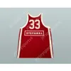 任意の名前任意のチーム1991展示ゲームScottie Pippen Stefanel Trieste 33バスケットボールジャージーオールステッチサイズS M L XL XXL 3XL 4XL 5XL 6XL最高品質