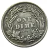 US Barber Dime 1894 P S O Craft, pièces de copie plaquées argent, matrices en métal, usine de fabrication 3257