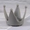 Motorcykelhjälmar 1pc Sug Cup Crown Decoration Headwear Sucker (Crown Double Light