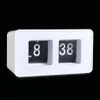 Unique Retro Auto Flip Clock Cube Desk Table Wall Kitchen Simple Modern Design303J