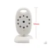 Baby Monitors Monitor 2,0 pouces LCD couleur sans fil pour les enfants de haute résolution Nanny Caméra de sécurité Surveillance de la température à Drop Otjnm