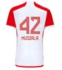 Kane Soccer Jerseys Sane 2023 2024 2025 Camisa de futebol Musiala Goretzka Gnabry Bayern de Munique Camisa de Futebol 23 24 25 homens Kits Kits Kimmich