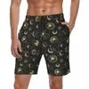 Pantaloncini da uomo Man Board Vintage Sun Stars Celestial Costume da bagno casual Teal Magic Fast Dry Running Beach