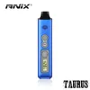 Original ANIX TAURUS Dry Herb Vaporizer 1300mAh LCD Screen Display Temperature Control Herbal Vape Pen Hugo Vapor Kits