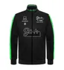 F1 2024 Team Veste à capuche Formule 1 Teamwear Veste Hommes Pilote Racing Fans Sweat Veste Stand-up Zippé sur toute la longueur Sweat à capuche