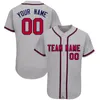 Maglia da baseball personalizzata Nome/Numero della squadra stampato sublimato completo Cardigan a maniche corte T-shirt morbide per adulti/bambini Taglia grande 240305