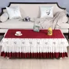 Table Cloth Cotton Polyester Lace Tablecloth Rectangle Home Coffee Tea Skirt Wedding Party Decor Cover For Dining