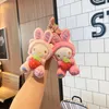 Cute Cartoon Plush Cat Keychain Pendant: Make your keys instantly cute, adding infinite fun and warm companionship