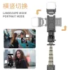 Gimbal 2022 Cep Telefonu için Yeni Portatif Tripod Selfie Stick, Teleskopik Bluetooth Stick ile Huawei Honor iPhone Android Xiaomi