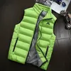 Autumn Men Golf Down Vest 2024 Coat Ultralight Sleeveless Puffer Vest Jacket Warm Lightweight Down Jacket Waistcoat 240227