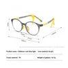 Sunglasses Frames Anti-Blue Light Kids Glasses Frame For Boys Girls Blue Optical Prescription Eyeglasses Children Eyewear