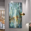 Abstract City Landscape Oil Painting Printed on Canvas Modern Home Decor Wall Art Pictures for Living Room Building Posters249R