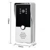Intercom DragonsView 7 pouces Système d'interphone pour la porte de sécurité de sécurité à domicile Lock de porte vidéo Téléphone de porte de porte Talk