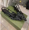 Sandalen Designer Sling Back Zomer Mode Dames Luxe Strass Bruiloft Sandalen Sliders Hoge Hakken Schoenen UGGsity Rjuk Mode Schoenen4654