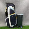 Sacs Golf bleu Stand Bags Clubs de Golf Unisexe Grand diamètre et matériau imperméable de grande capacité Contactez-nous pour voir les photos avec LOGO