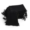 100st 7x9cm Velvet Drawstring Pouch Jewelry Bags Year Birthday Xmas Party Ball Gift Pochette Cadeau Sachet Bonbon 240309