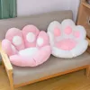 Chair Cushions Cute Cat Paw Shape Plush Seat Cushions for Home Office el Caf New Style 2021 H1115230N