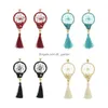 Charme Idealway 4 couleurs mode Boho longue goutte plaqué or gland fête Dangle Dream Catcher boucles d'oreilles livraison bijoux Dhgarden Dh5Qz