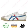 OG Designer Onitsukass Tiger Mexico 66 chaussures de sport Tigers Slip-On Toile Baskets Argent Or Vert Rouge Jaune Blanc Noir Femmes Hommes Jogging Marche Baskets