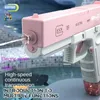 Pistoolspeelgoed Elektrisch continu afvurend waterpistool Zomer buitenstrand Waterspeelgoed voor kinderen Waterpistool Vechtspel 2024 Nieuw speelgoedwaterpistool L240311