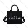 Designer the Tote Bag Fashion Shoulder Women Handbag Bag Mini Leather Canvas Crossbody Shopping Luxury Totes Bags Black Large Marc Handbags Wholesale