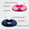 Kissen 1PCS Donut Kissen Hämorrhoiden Sitzkissen Kissen Kokcyx Orthopädische medizinische Sitzprostata -Stuhl für Gedächtnisschaum