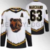 Niestandardowe męskie młodzież Boston''bruins''37 Patrice Bergeron Reverse Retro Hockey Jersey 88 David Pastrnak Bruins 71 Taylor Hall Jake Debrusk Charlie McAvoy Zdeno CH CH