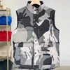 Múltiplas cores designer para baixo colete jaquetas de bolso blusão puffer jaqueta parkas manga longa zíper coletes homens downs casaco casual topos outwear