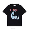 23SS Hommes T-shirts Luxurys Femmes Designer T-shirts imprimés Mode d'été courte Casual avec lettre Designers T-shirt Big Taille S-5XL