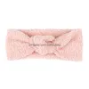 Bandeaux Enfants Fille Hiver Solide Couleur Bébé Chaud Bandeau Couvre-chef Fête Décor Accessoires De Mode Livraison Directe Bijoux Hairjewel Dh3Ac