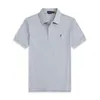 Nieuwe Heren Designer Polo Merk kleine paard Borduren kleding mannen stof brief polo t-shirt kraag casual t-shirt tee shirt tops