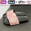 Designer Beach Slide Pantoufles plates Sandales d'été Hommes Femmes Pantoufle Sandale intérieure Chaussures d'extérieur Caoutchouc Diapositives d'été Plate-forme Casual Douche Flip Flop