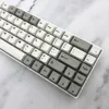 127 st PBT SubliMation KeyCap Mechanical Tangentboard Ersättning Key Caps Computer Accessories Dye 240309