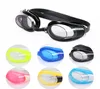 Men Women039s Antifog Waterproof High Definition Swimming Goggles Diving Glasses With Earplugs Swim Eyewear Silicone SFExpre7675621