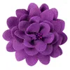 Accessoires pour cheveux, 120 pièces/lot, 10cm, belle fleur en tissu pour femmes, chaussures, chapeau, broche, décorations artificielles, vente en gros