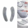 Toilet Seat Covers A Set Of Slice 38 10cm Gray Washable And Reusable Fit Most Seats Sizes Quality Is D Brand High